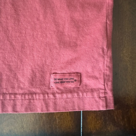 Life is Good Faded Red Men's Crusher T-Shirt Small 100% Cotton - Picture 2 of 7